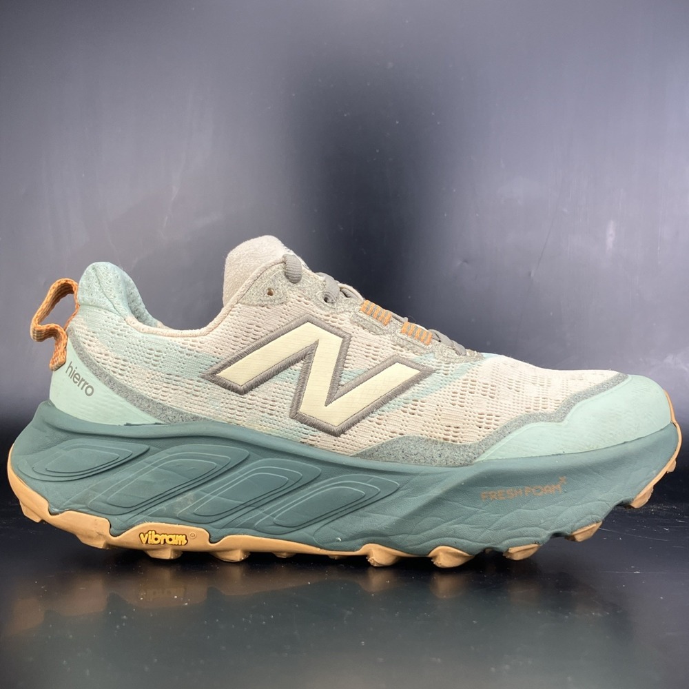 New Balance Fresh Foam X Hierro v9 - Women Size 8/Men Size 6.5 'Calcium/Juniper'